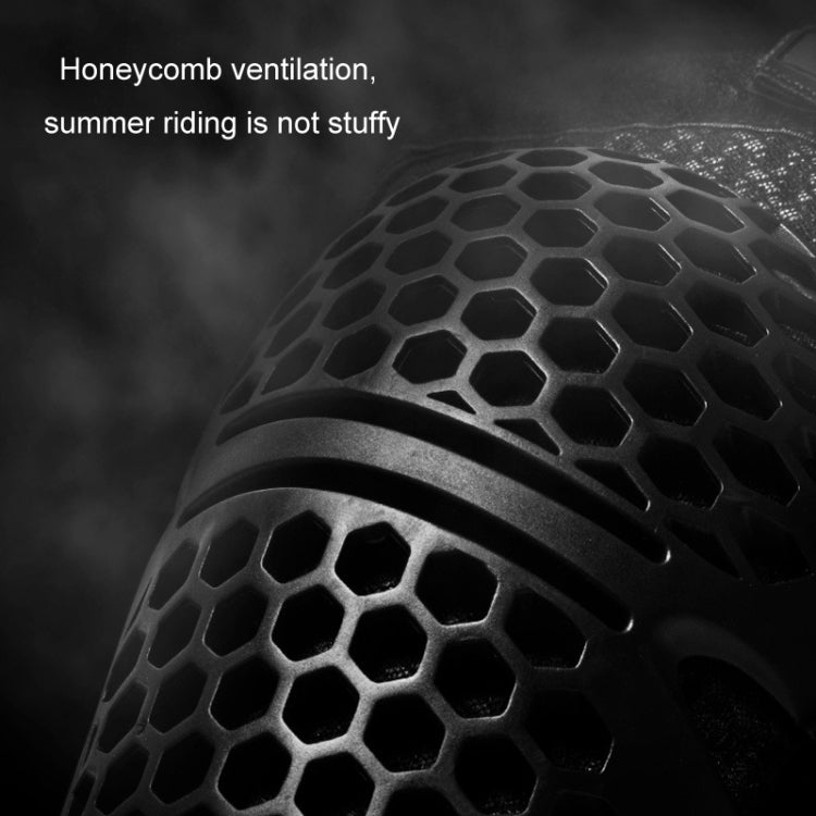 SULAITE Cycling Honeycomb Breathable Heat Dissipation Motorcycle Adjustable Protective Gear, Style: 2pcs /Set Elbow Pads - free shipping - PMC TechLife - Order now!