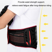 SULAITE Motorcycle Riding Breathable Anti-Fall Belt, Color: Red L/XL