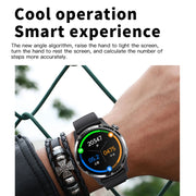 F207 Smart Watch 1.35-Inch Narrow Edge Screen Supports Bluetooth Calls / 24H Wellness Tracking / 150+ Sports Modes, Color: Black Brown Leather