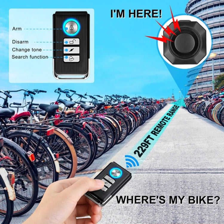 SF32R+03C Electric Motorcycle / Bike Anti-theft Alarm Home Wiring Free Vibration Alarm - Security Alarm System by PMC TechLife | Online Shopping South Africa | PMC TechLife | Buy Now Pay Later Mobicred