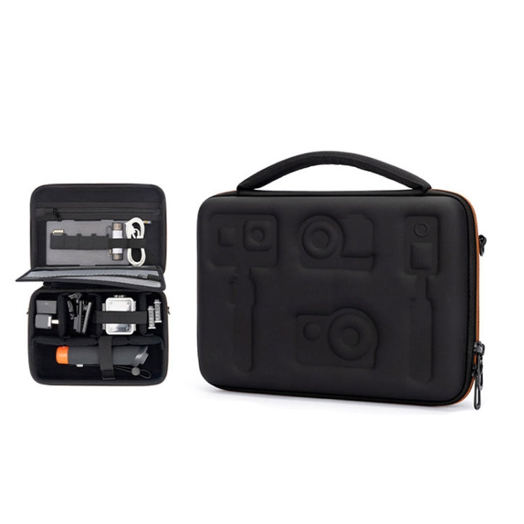 Cwatcun H91 Medium Sports Camera Case Portable Waterproof EVA Digital Camera Storage Bag(Black) - free shipping - PMC TechLife - Order now!