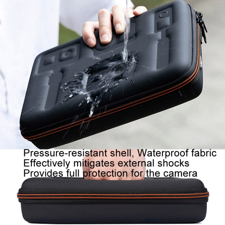 Cwatcun H91 Medium Sports Camera Case Portable Waterproof EVA Digital Camera Storage Bag(Black) - free shipping - PMC TechLife - Order now!