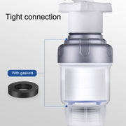 Household Washing Machine Electrical Water Heater Water Purification Filter With 6 Cartridges, Style: Faucet Filter