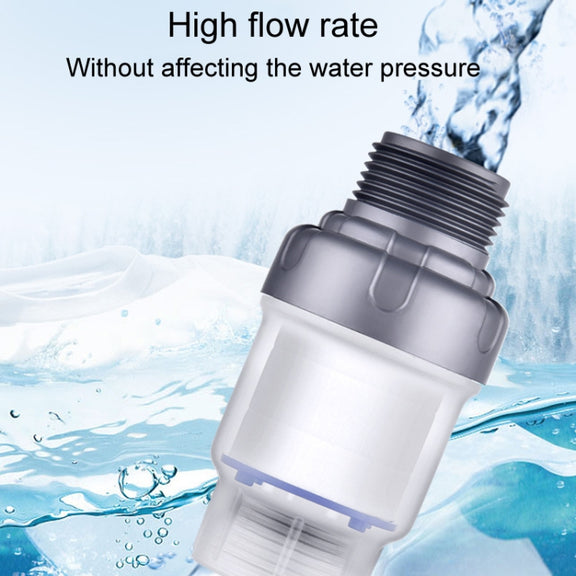 Household Washing Machine Electrical Water Heater Water Purification Filter With 6 Cartridges, Style: Faucet Filter