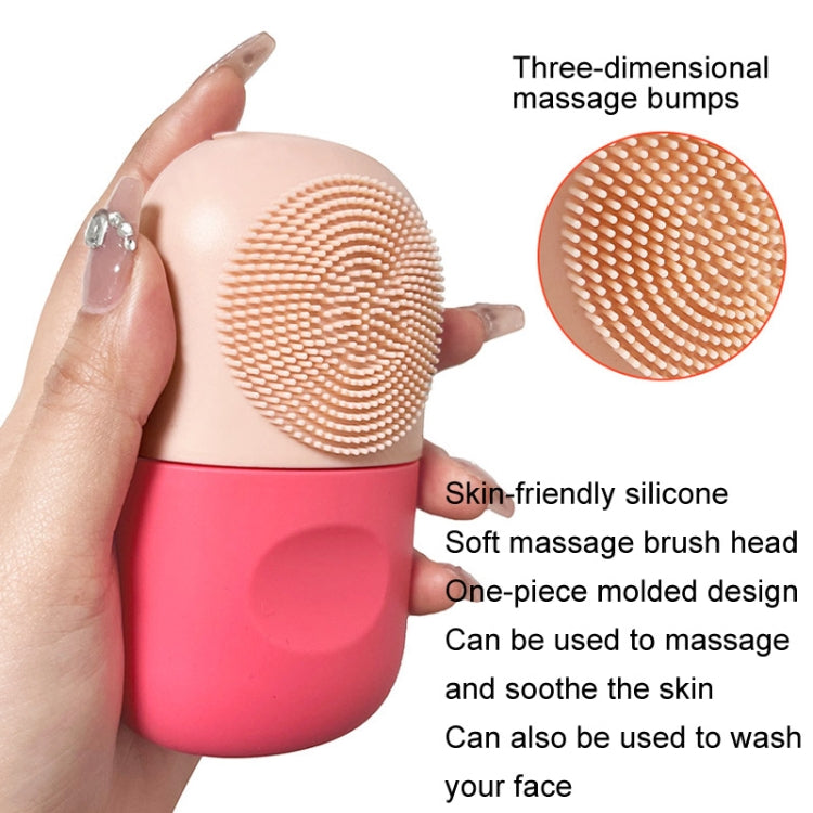 Beauty Capsule Tool Facial Massage Cleansing Silicone Compress Ice Compartment Mold(Purple Green) - free shipping - PMC Jewellery - Order now!