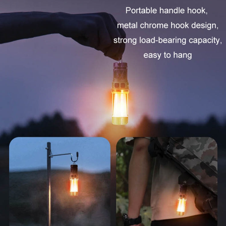 3 in 1 LED Mosquito Repellent Camping Light Magnetic Outdoor Tent Light(W8122 Black) - Camping Lighting by PMc TechLife | Online Shopping South Africa | PMc TechLife | Buy Now Pay Later Mobicred