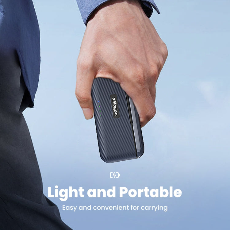 AMagisn Portable Fast Charge Hub For GoPro HERO12 Black / HERO11 Black / HERO10 Black / HERO9 Black - Charger by aMagisn | Online Shopping South Africa | PMC TechLife | Buy Now Pay Later Mobicred