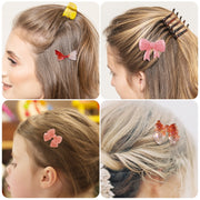 Bowknot Hairpin Jewelry Silicone Molds DIY Epoxy Resin Casting Mould Style 001