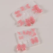 Bowknot Hairpin Jewelry Silicone Molds DIY Epoxy Resin Casting Mould Style 001