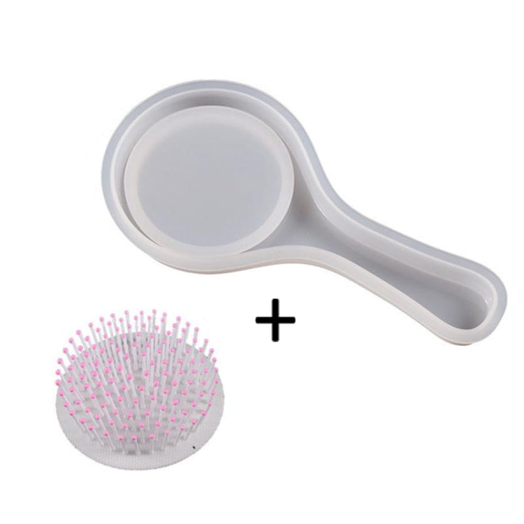 Air Cushion Comb Set Silicone Mold DIY Epoxy Resin Craft Making Mold, Spec: Round 003 - free shipping - PMc TechLife - Order now!