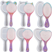 Air Cushion Comb Set Silicone Mold DIY Epoxy Resin Craft Making Mold, Spec: Oval 001