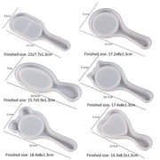 Air Cushion Comb Set Silicone Mold DIY Epoxy Resin Craft Making Mold, Spec: Cat Ear 005