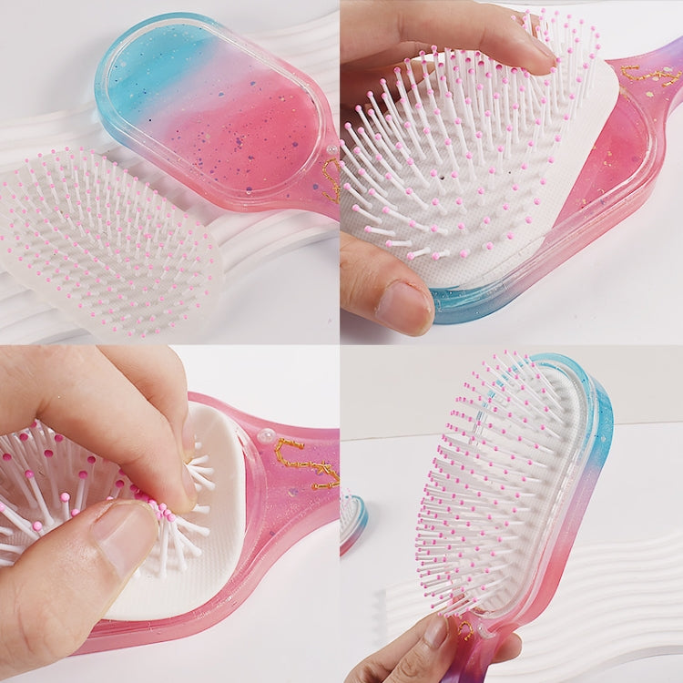 Air Cushion Comb Set Silicone Mold DIY Epoxy Resin Craft Making Mold, Spec: Cat Ear 005