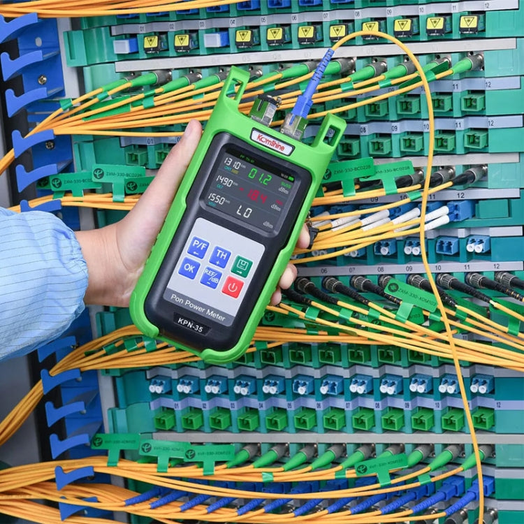 Komshine KPN-35 High Precision PON Optical Power Meter 1310/1490/1550nm Fiber Tester(SC/APC Interface) - free shipping - PMC Jewellery - Order now!