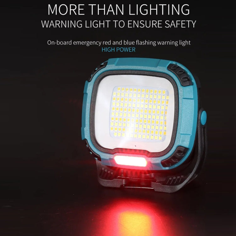 COB Work Lilight Type-C Charging Outdoor Lighting Floodlight(W892-1 Yellow Without Battery)