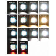 COB Work Lilight Type-C Charging Outdoor Lighting Floodlight(W892-1 Yellow Without Battery)