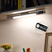 Rechargeable Under Cabinet LED Motion Sensor Night Light with Digital Display 2000mAH(Black)