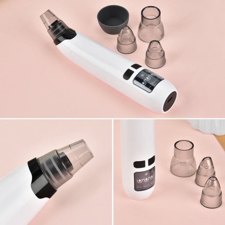 KS-X007 Electric Heating Hot Compress Pore Cleaner Home Facial Blackhead Acne Remover(White) - free shipping - PMC Jewellery - Order now!