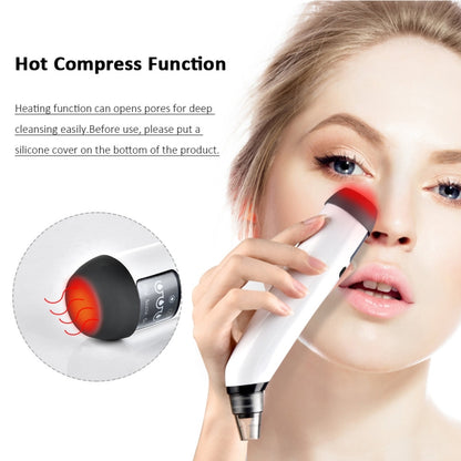 KS-X007 Electric Heating Hot Compress Pore Cleaner Home Facial Blackhead Acne Remover(White) - free shipping - PMC Jewellery - Order now!