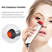 KS-X007 Electric Heating Hot Compress Pore Cleaner Home Facial Blackhead Acne Remover(White)