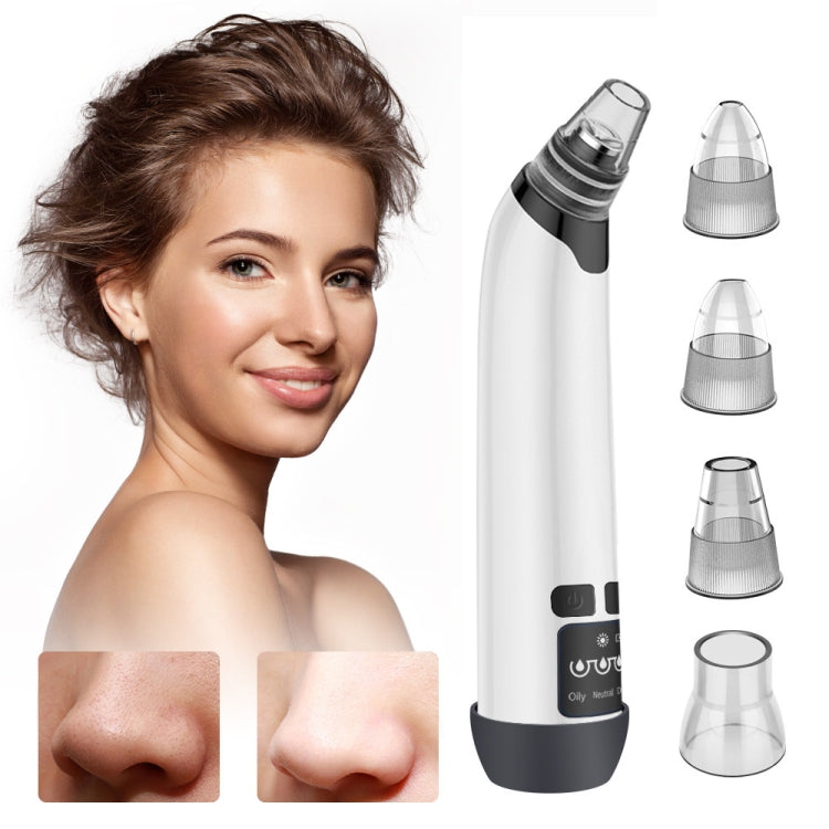 KS-X007 Electric Heating Hot Compress Pore Cleaner Home Facial Blackhead Acne Remover(White) - free shipping - PMC Jewellery - Order now!