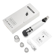 KS-X007 Electric Heating Hot Compress Pore Cleaner Home Facial Blackhead Acne Remover(White)