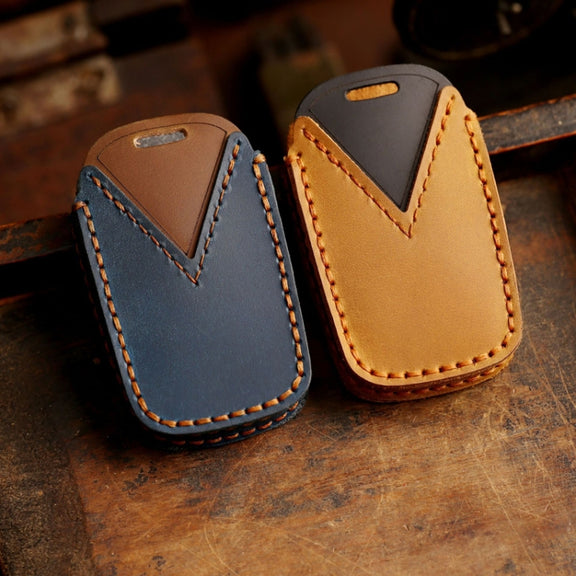 For Lexus RX270/ES240/LX570 Hallmo Car Key Cover, Color: 3 Keys Blue
