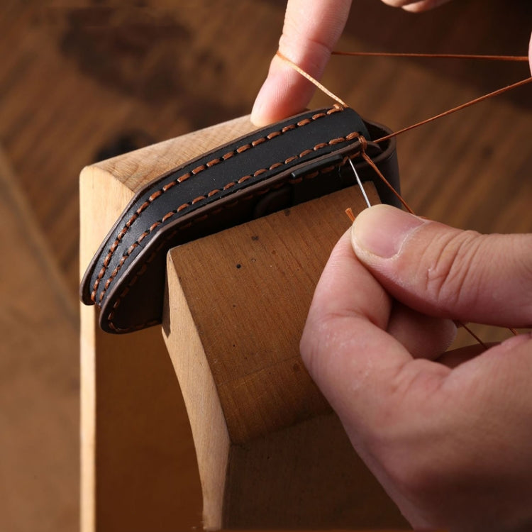 For Korean Hyundai Hallmo Car Handmade Key Bag, Color: 5 Keys Brown - free shipping - PMC TechLife - Order now!