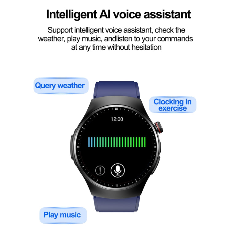 TK25 1.39-inch IP67 Waterproof Sports Health Monitoring Smart Bluetooth Calling Watch(Black Silicone) - Smart Watches by PMC TechLife | Online Shopping South Africa | PMC TechLife | Buy Now Pay Later Mobicred