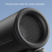 JisuLife Life9 High Speed Handheld Small Fan Mini Portable USB Rechargeable Desktop Cooling Electric Fan, Battery Capacity: 5000mAh(Black)