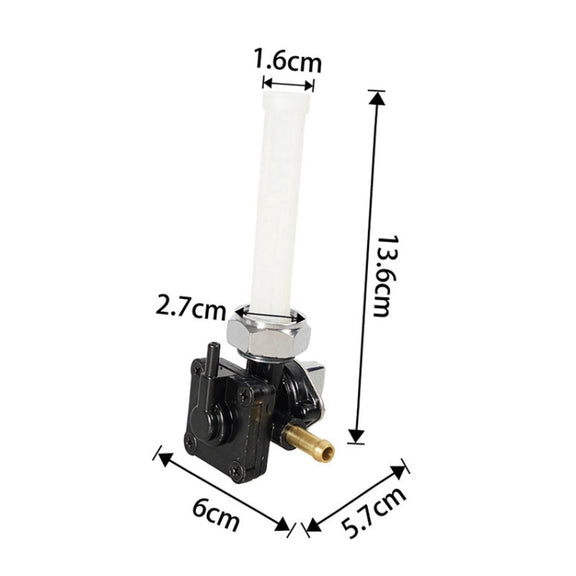 For Harley FLST FXST FLT 1995-2001 61338-94D 22mm Fuel Valve Petcock With Male Thread