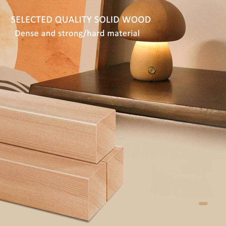 Mushroom Shape Night Light Touch Control Dimmable Bedside Atmosphere Lamp, Style: A Type Beech - Night Lights by PMc TechLife | Online Shopping South Africa | PMc TechLife | Buy Now Pay Later Mobicred