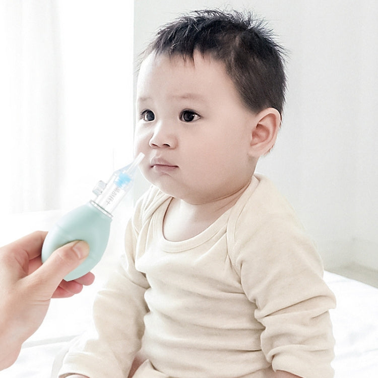 TEN-M JOURNEY Baby Anti-Reflux Nasal Aspirator Infant Pump Type Nasal Cleanser(Green)