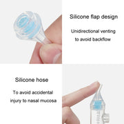 TEN-M JOURNEY Baby Anti-Reflux Nasal Aspirator Infant Pump Type Nasal Cleanser(Green)