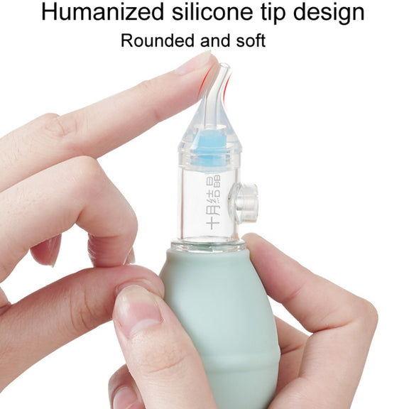 TEN-M JOURNEY Baby Anti-Reflux Nasal Aspirator Infant Pump Type Nasal Cleanser(Green)