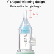 TEN-M JOURNEY Baby Anti-Reflux Nasal Aspirator Infant Pump Type Nasal Cleanser(Green)