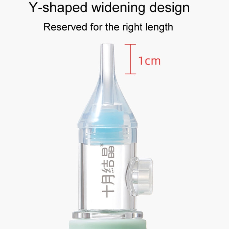 TEN-M JOURNEY Baby Anti-Reflux Nasal Aspirator Infant Pump Type Nasal Cleanser(Green)