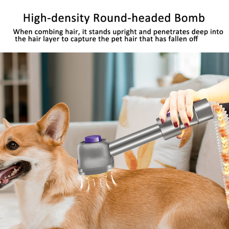 For Dyson V7 V8 V10 V11 Vacuum Cleaner Pet Brush Head 2 In 1 Set - For Dyson Accessories by PMC TechLife | Online Shopping South Africa | PMC TechLife | Buy Now Pay Later Mobicred