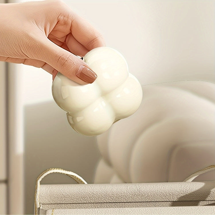 7 Compartment Mini Portable Pill Box Jewelry Sealed Storage Box(Cream White) - free shipping - PMc TechLife - Order now!