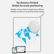 For Apple Series S10 Round Smart Global Anti-Lost Device IP67 Water-resistant Locator(White)