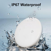 For Apple Series S10 Round Smart Global Anti-Lost Device IP67 Water-resistant Locator(Black)