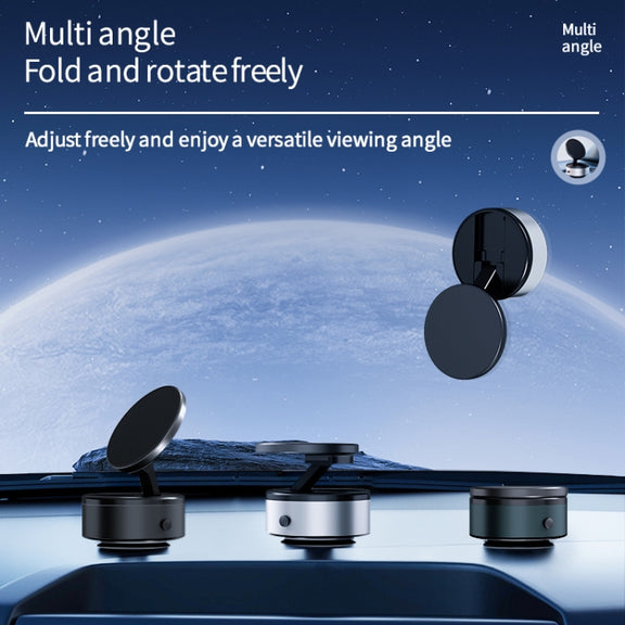 AIMITE X10Q Vacuum Adsorption Car Dashboard Center Console Navigation Mounting Bracket(Silver)