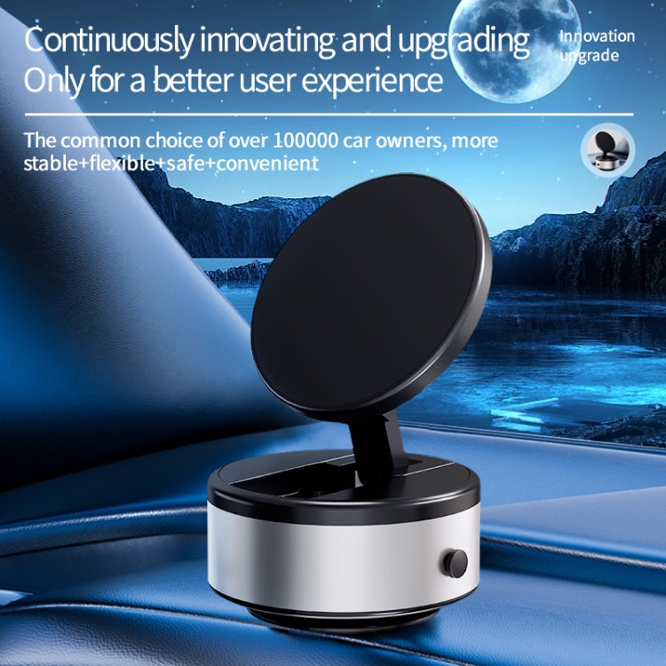 AIMITE X10Q Vacuum Adsorption Car Dashboard Center Console Navigation Mounting Bracket(Black) - free shipping - PMC Jewellery - Order now!
