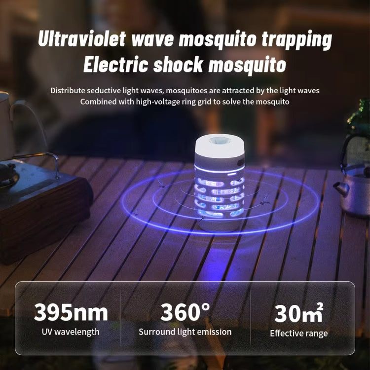 Naturehike Lighting Mosquito Killer Outdoor Camping Water-resistant Mosquito Repellent Lamp(Khaki)