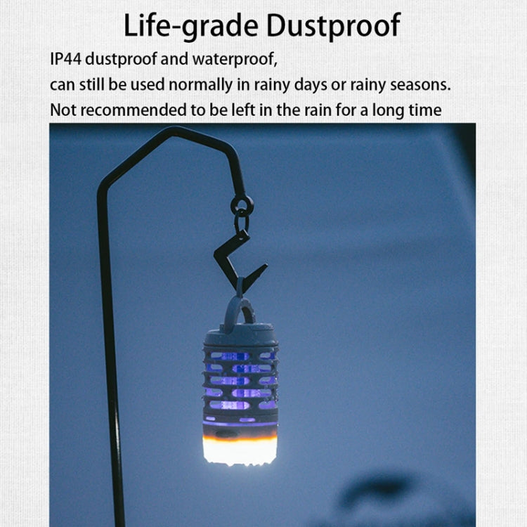 Naturehike Lighting Mosquito Killer Outdoor Camping Water-resistant Mosquito Repellent Lamp(Khaki)