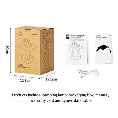 Naturehike Camping Ambient Light Outdoor Lighting Rechargeable Tent Vintage Horse Lamp(Brown) - free shipping - PMC Jewellery - Order now!
