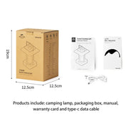 Naturehike Camping Ambient Light Outdoor Lighting Rechargeable Tent Vintage Horse Lamp(Brown)