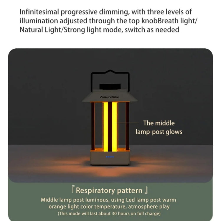 Naturehike Camping Ambient Light Outdoor Lighting Rechargeable Tent Vintage Horse Lamp(Brown) - free shipping - PMC Jewellery - Order now!