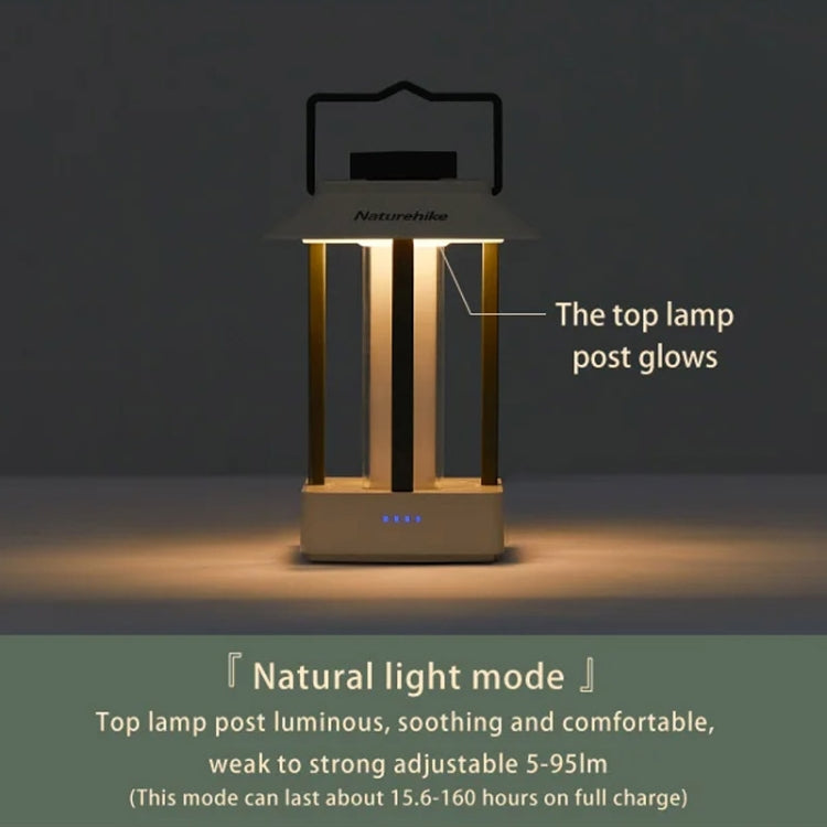 Naturehike Camping Ambient Light Outdoor Lighting Rechargeable Tent Vintage Horse Lamp(Brown) - free shipping - PMC Jewellery - Order now!