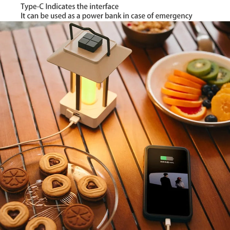 Naturehike Camping Ambient Light Outdoor Lighting Rechargeable Tent Vintage Horse Lamp(Brown) - free shipping - PMC Jewellery - Order now!